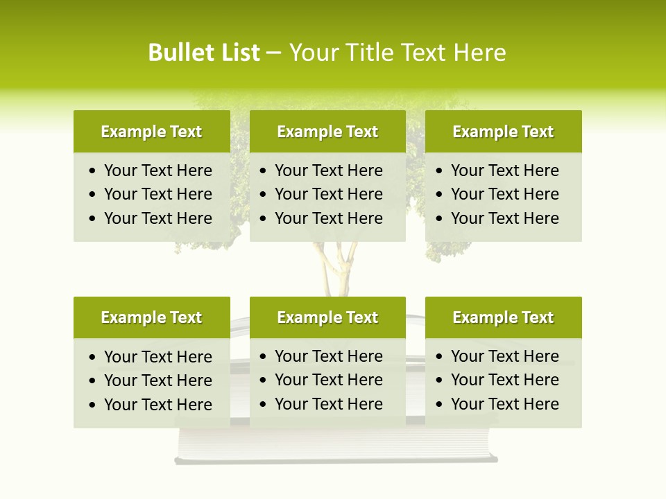 Ecological Environment Plant PowerPoint Template