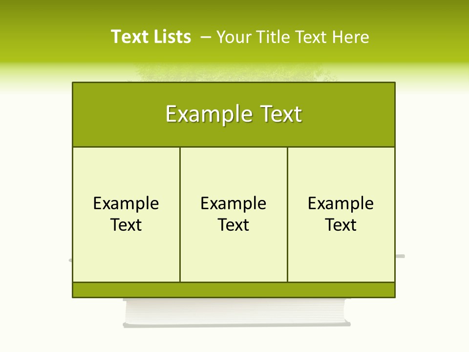 Ecological Environment Plant PowerPoint Template