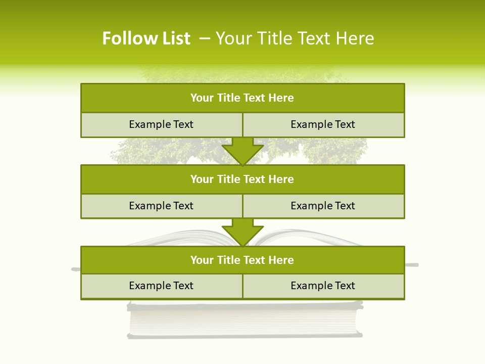 Ecological Environment Plant PowerPoint Template