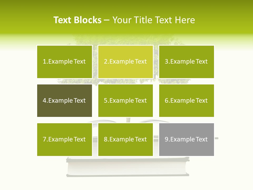 Ecological Environment Plant PowerPoint Template
