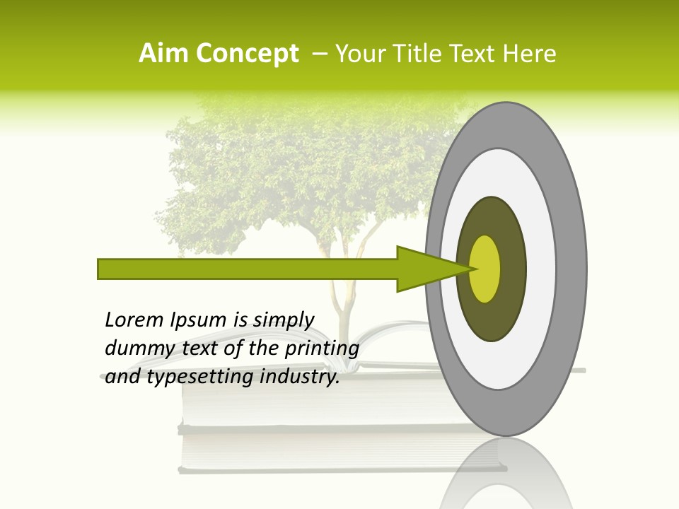 Ecological Environment Plant PowerPoint Template