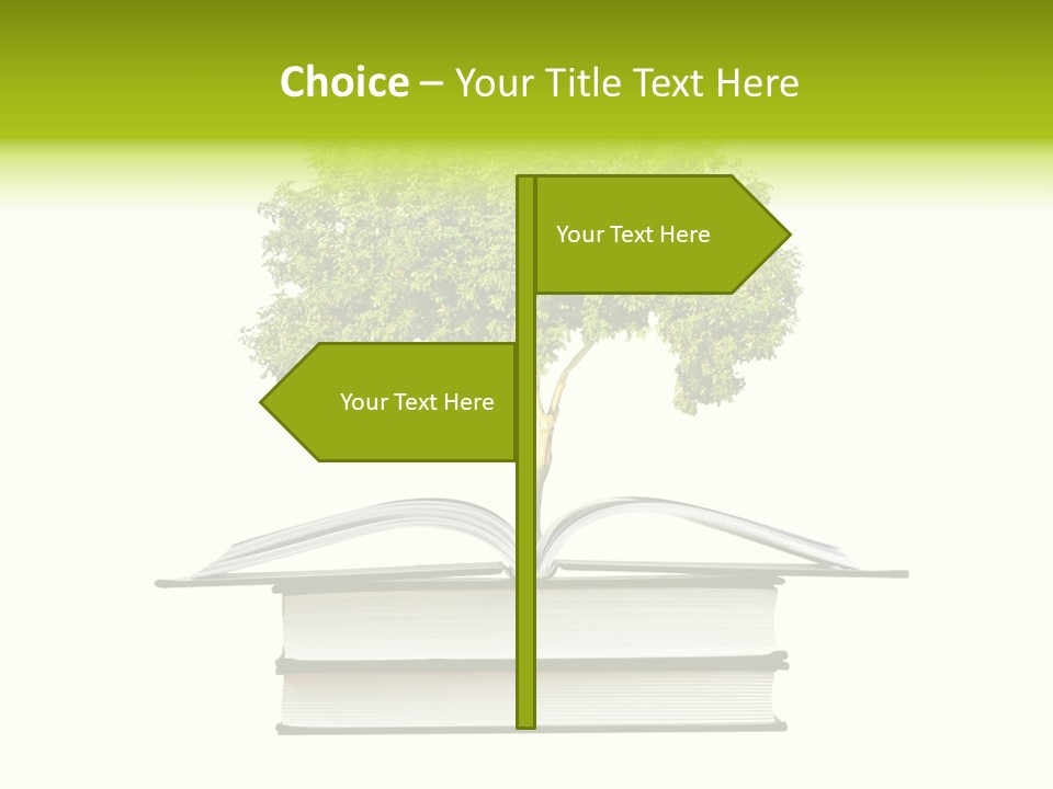 Ecological Environment Plant PowerPoint Template