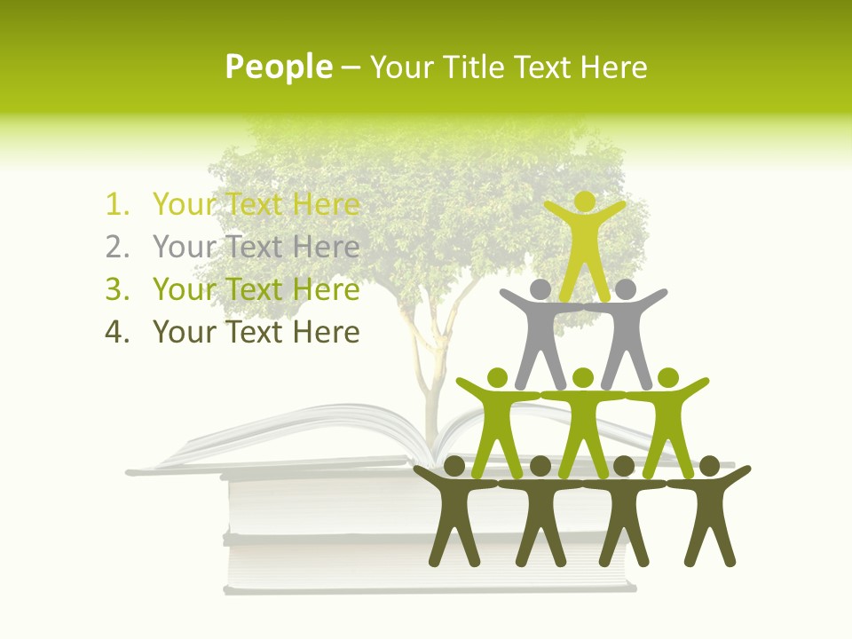 Ecological Environment Plant PowerPoint Template