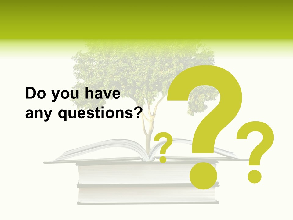 Ecological Environment Plant PowerPoint Template