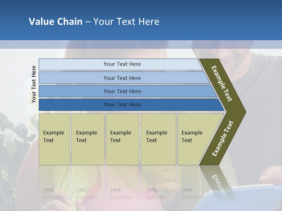 Male Fit White PowerPoint Template