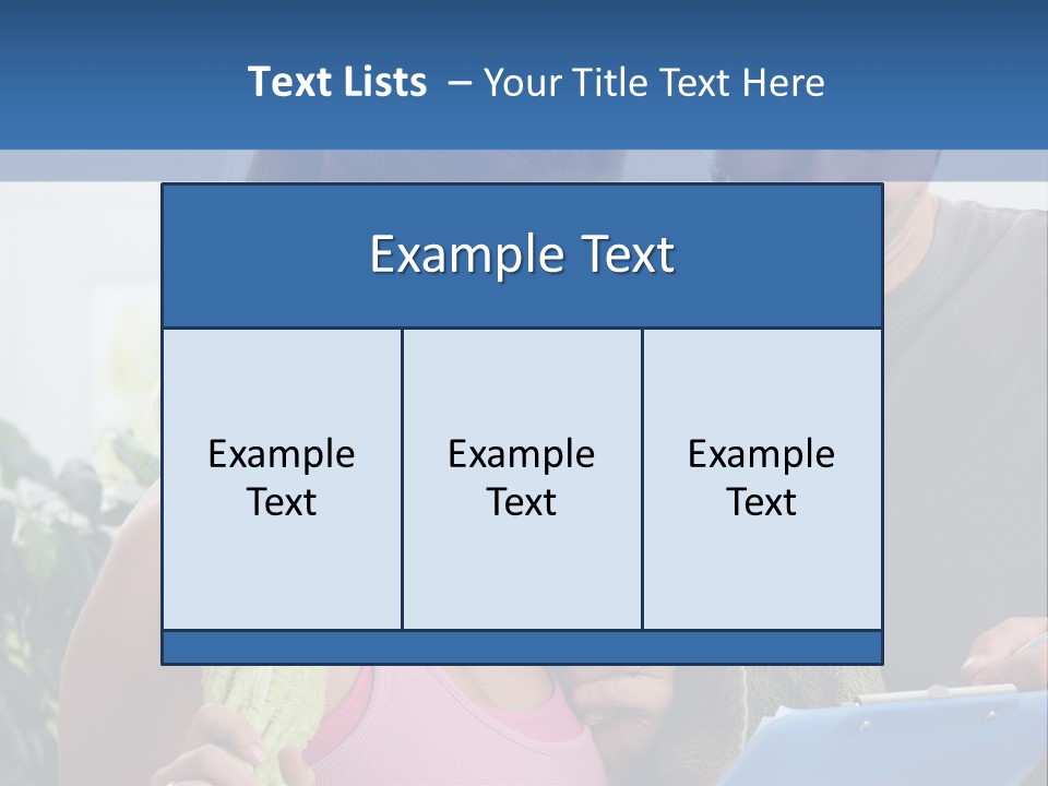 Male Fit White PowerPoint Template