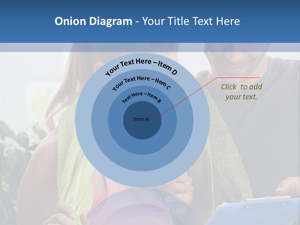 Male Fit White PowerPoint Template