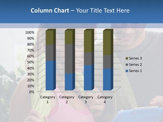 Male Fit White PowerPoint Template