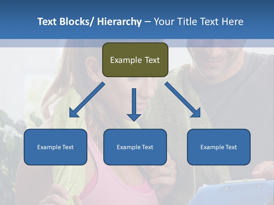 Male Fit White PowerPoint Template