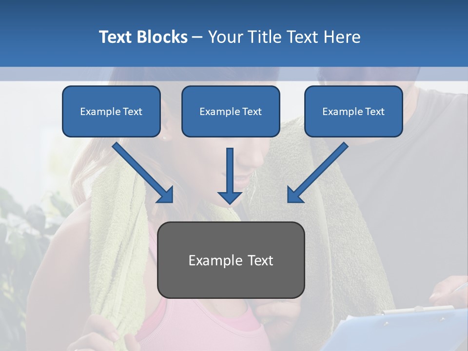 Male Fit White PowerPoint Template