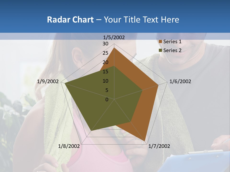 Male Fit White PowerPoint Template