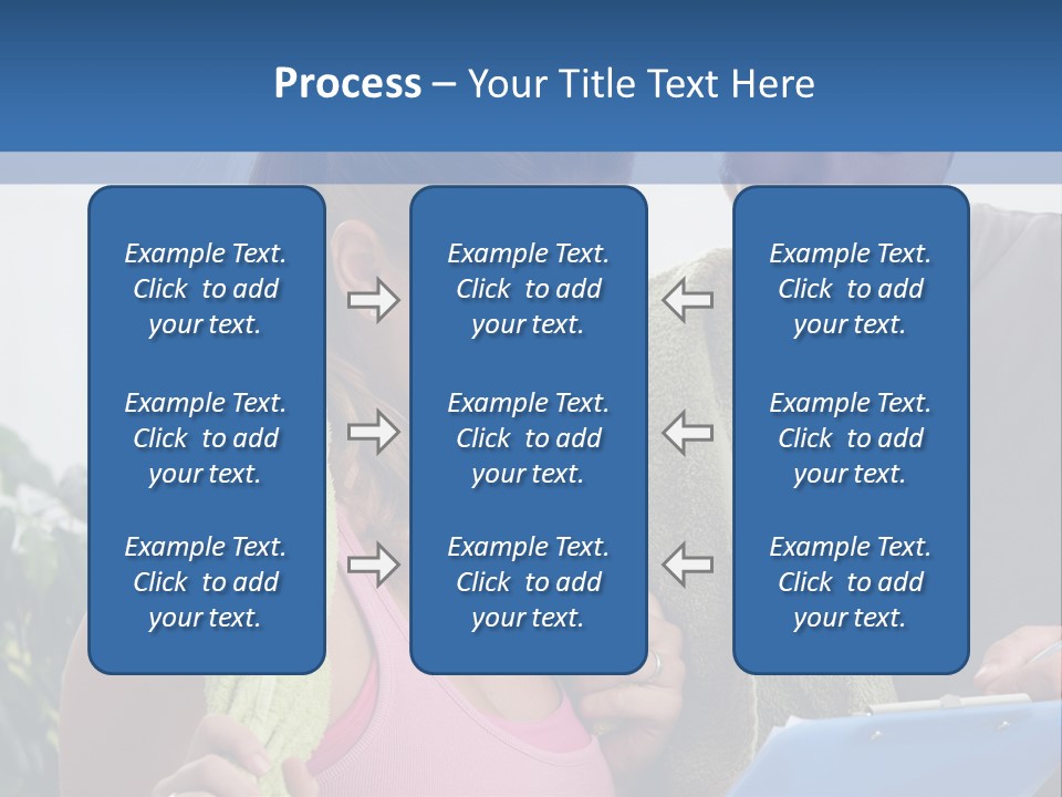 Male Fit White PowerPoint Template