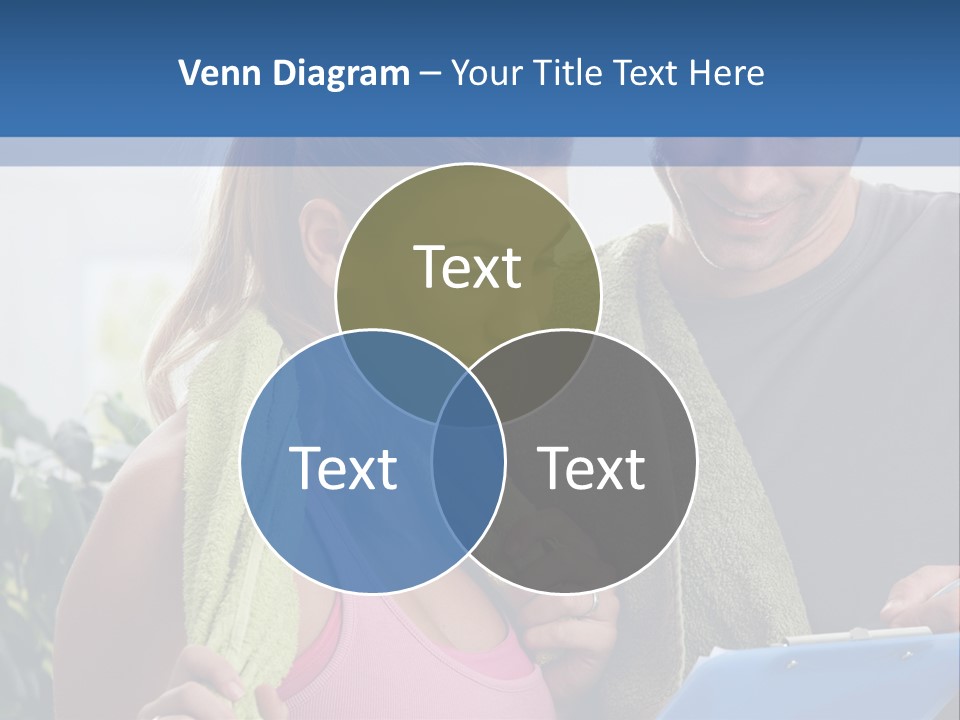 Male Fit White PowerPoint Template
