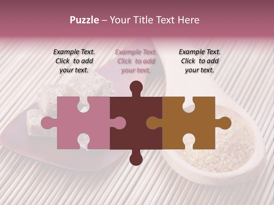 Nutritious Sugar Sugary PowerPoint Template