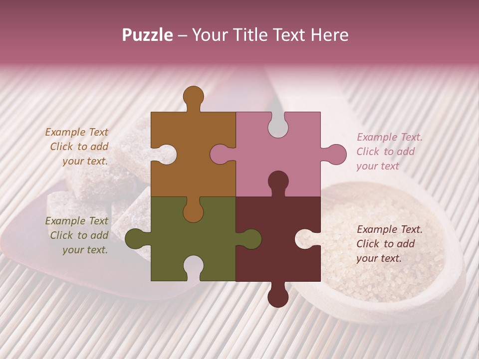 Nutritious Sugar Sugary PowerPoint Template