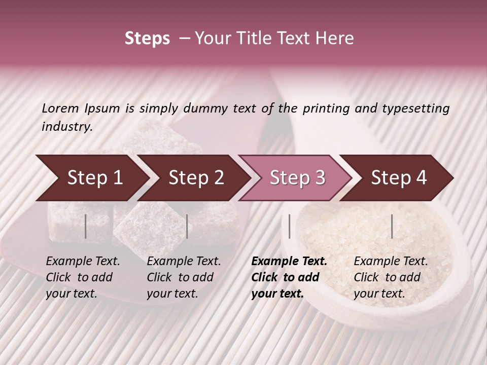 Nutritious Sugar Sugary PowerPoint Template