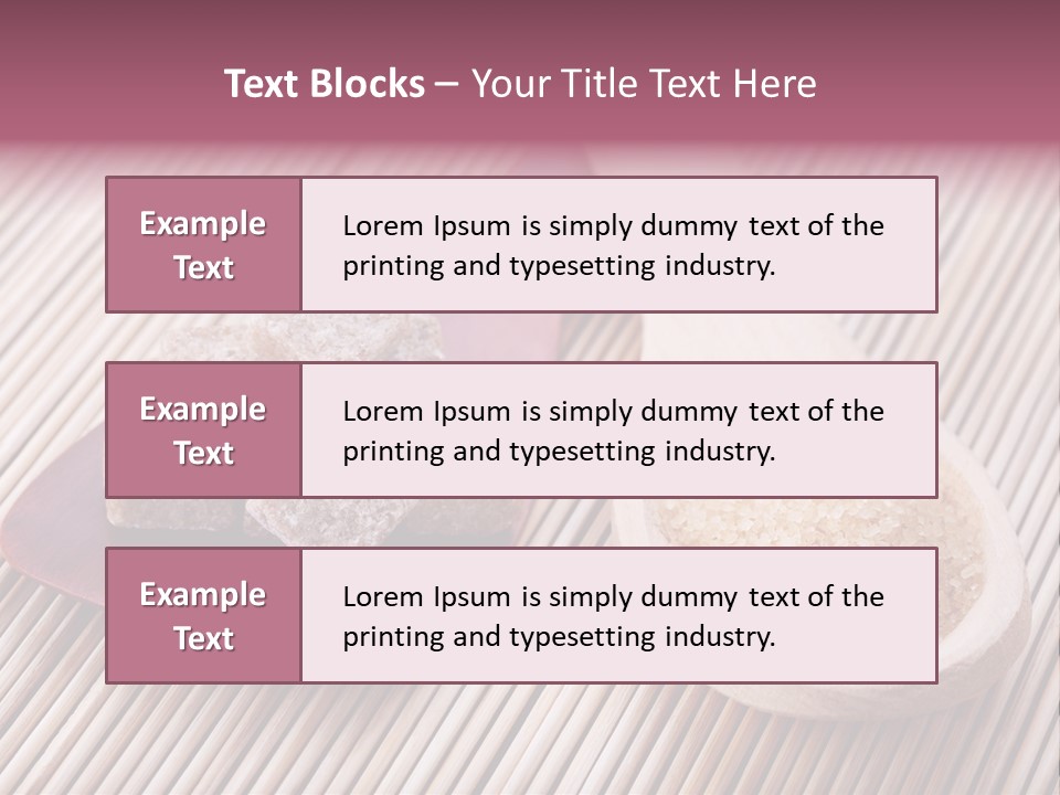 Nutritious Sugar Sugary PowerPoint Template