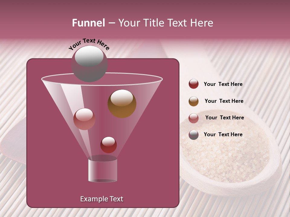 Nutritious Sugar Sugary PowerPoint Template