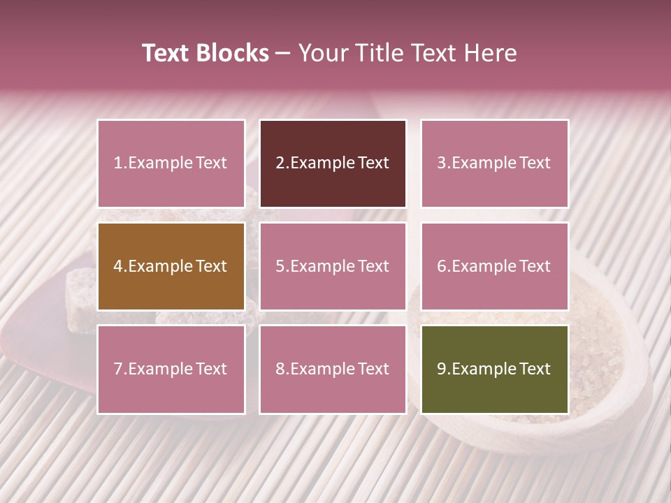 Nutritious Sugar Sugary PowerPoint Template