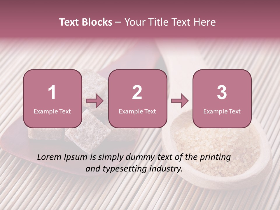 Nutritious Sugar Sugary PowerPoint Template