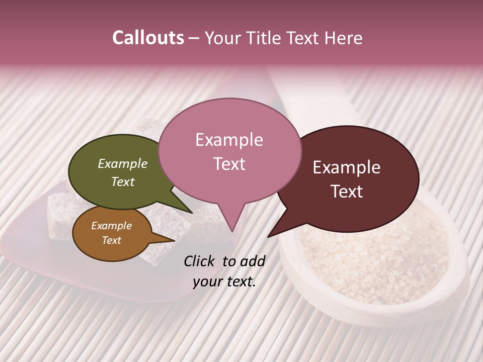 Nutritious Sugar Sugary PowerPoint Template