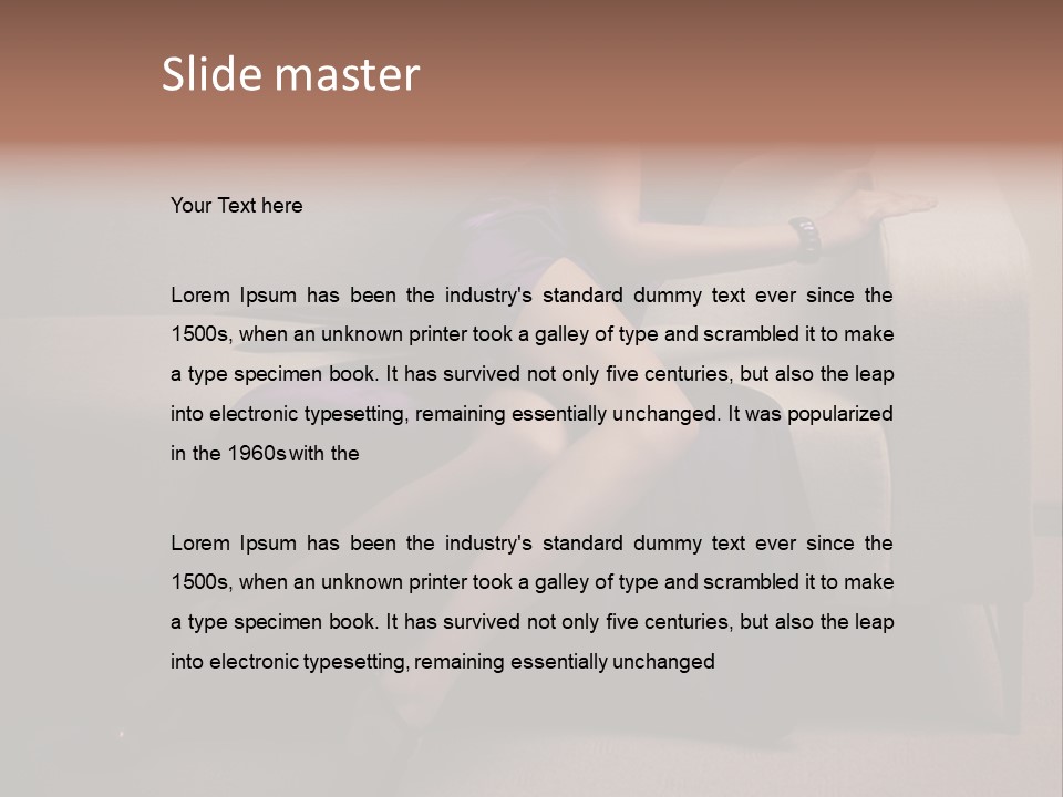 Jump Pretty Enjoy PowerPoint Template