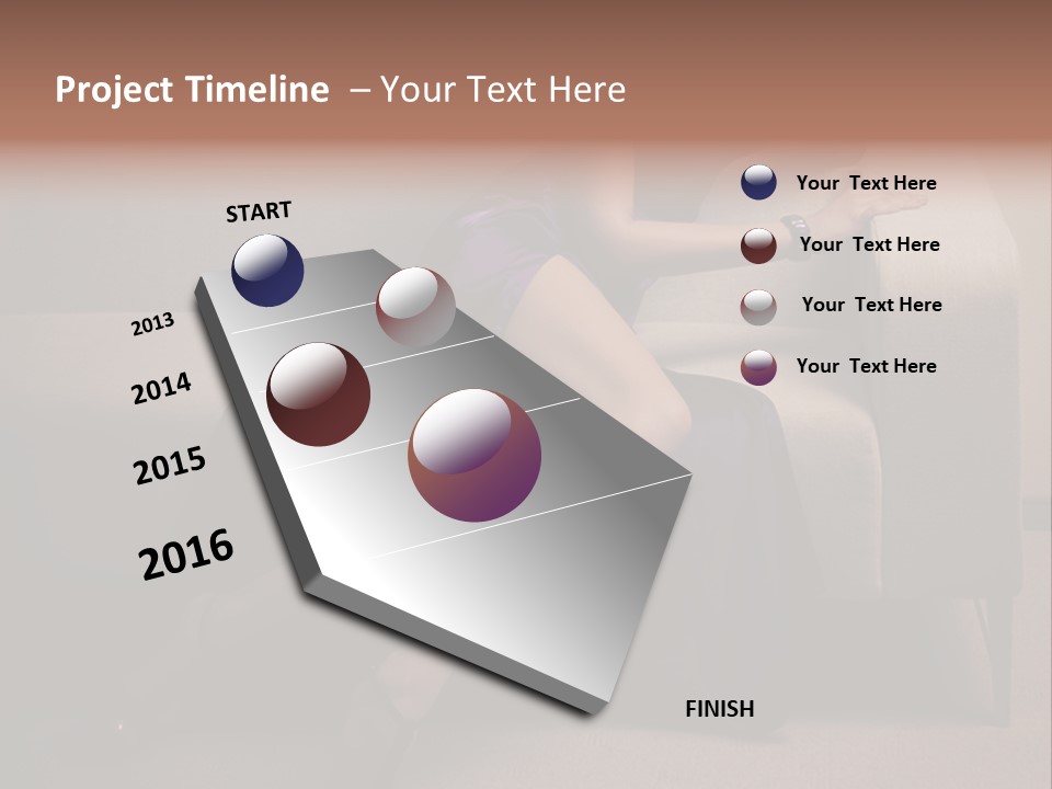 Jump Pretty Enjoy PowerPoint Template