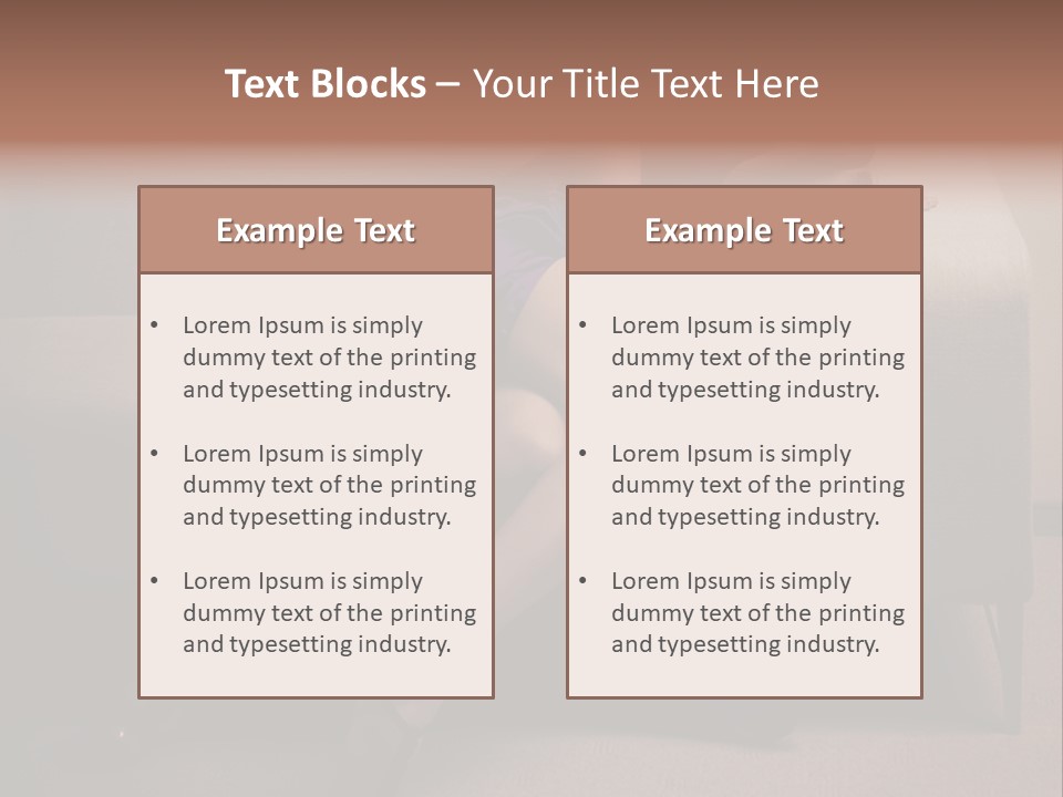 Jump Pretty Enjoy PowerPoint Template