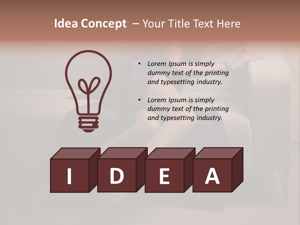 Jump Pretty Enjoy PowerPoint Template