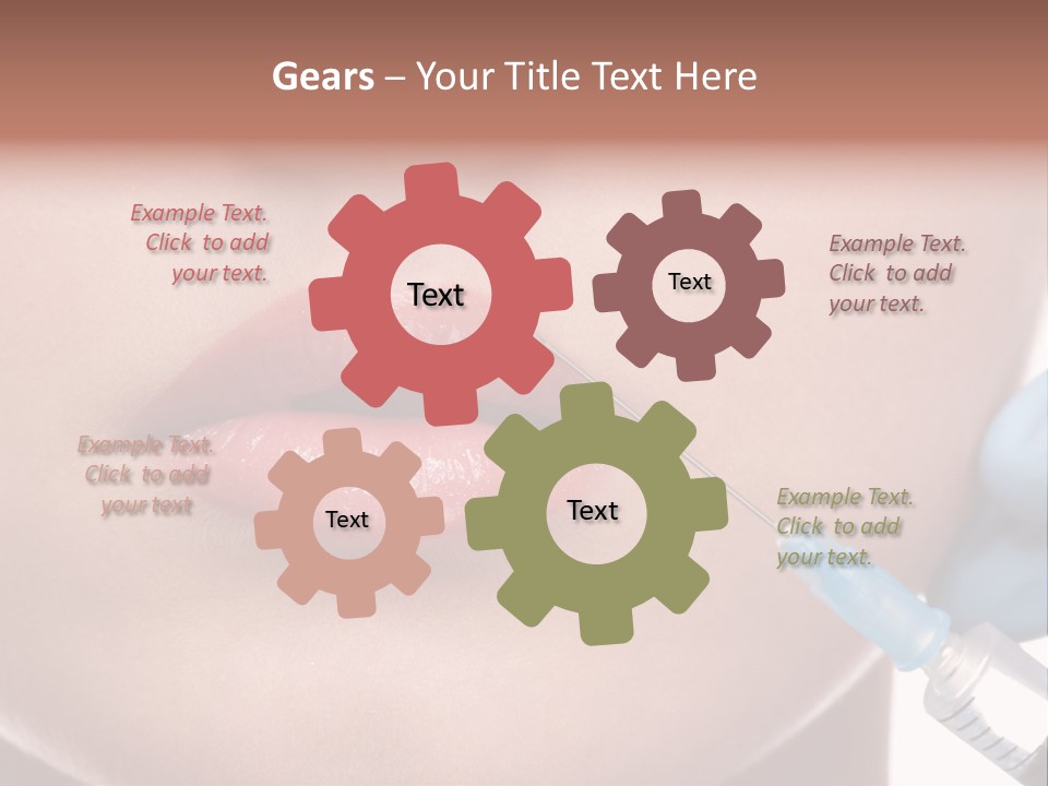 Lifting Clean White PowerPoint Template