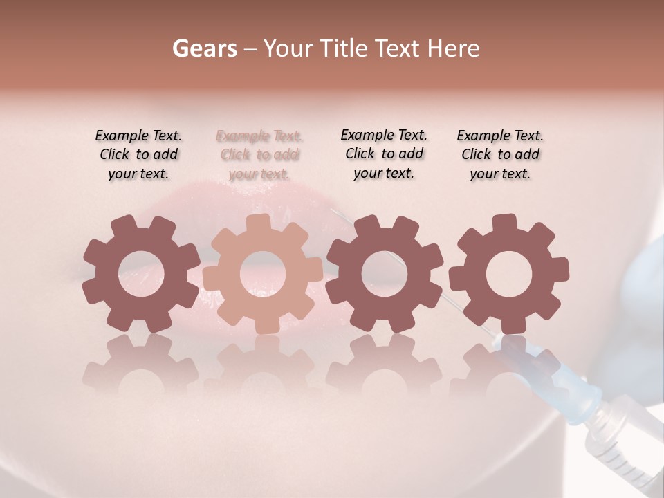 Lifting Clean White PowerPoint Template