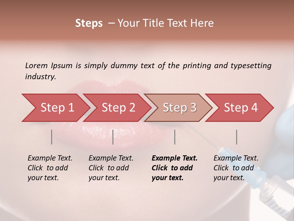Lifting Clean White PowerPoint Template