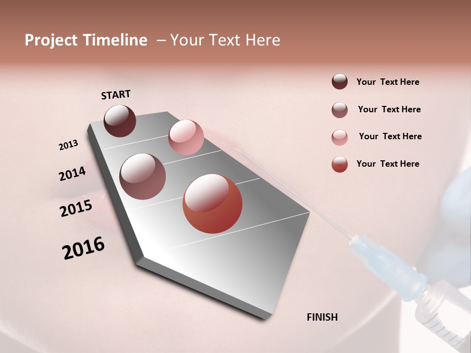 Lifting Clean White PowerPoint Template