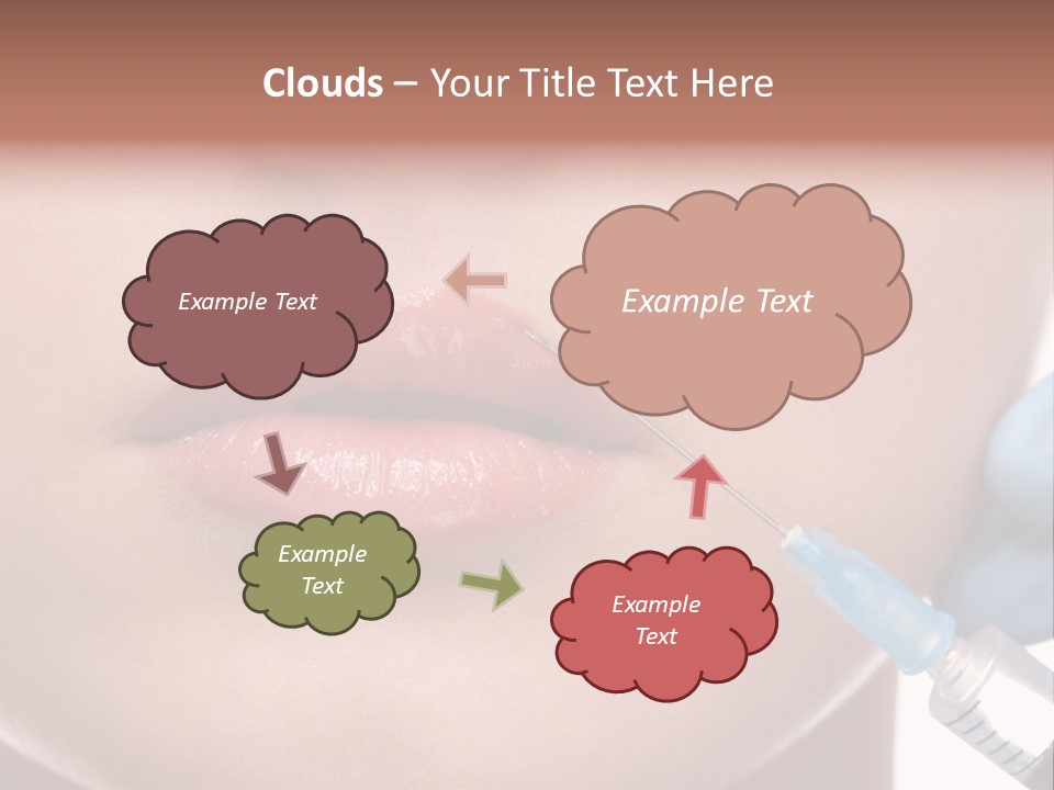 Lifting Clean White PowerPoint Template