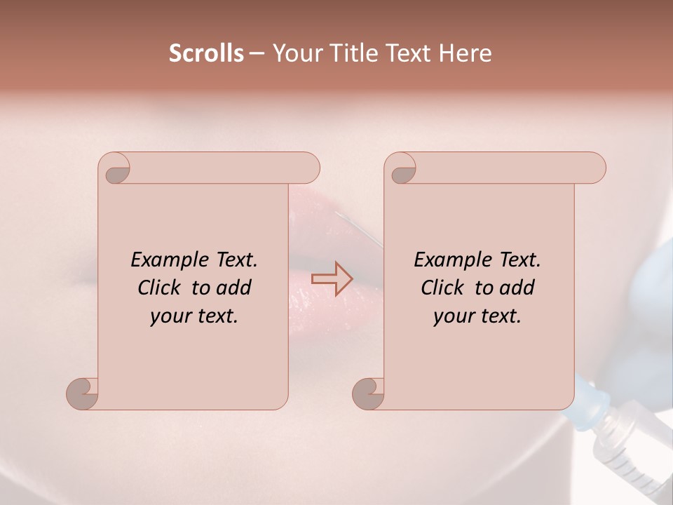 Lifting Clean White PowerPoint Template