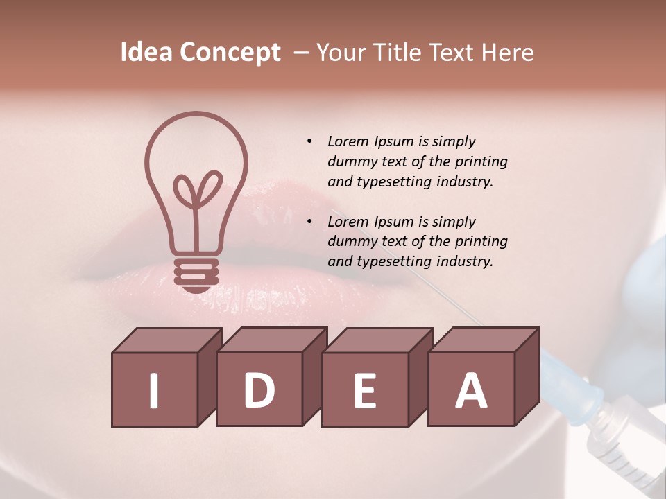 Lifting Clean White PowerPoint Template