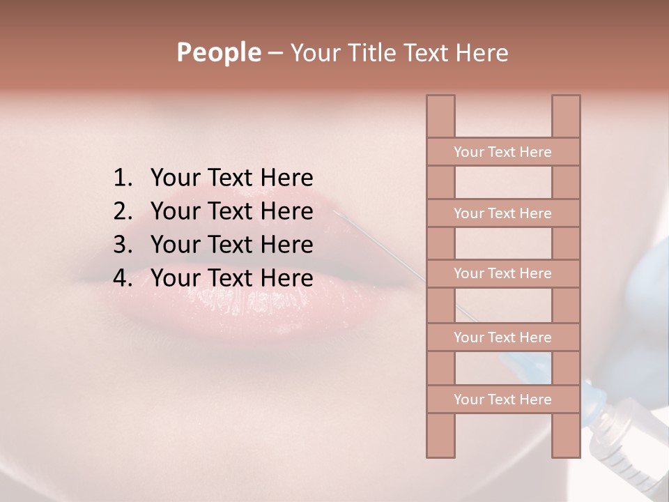 Lifting Clean White PowerPoint Template