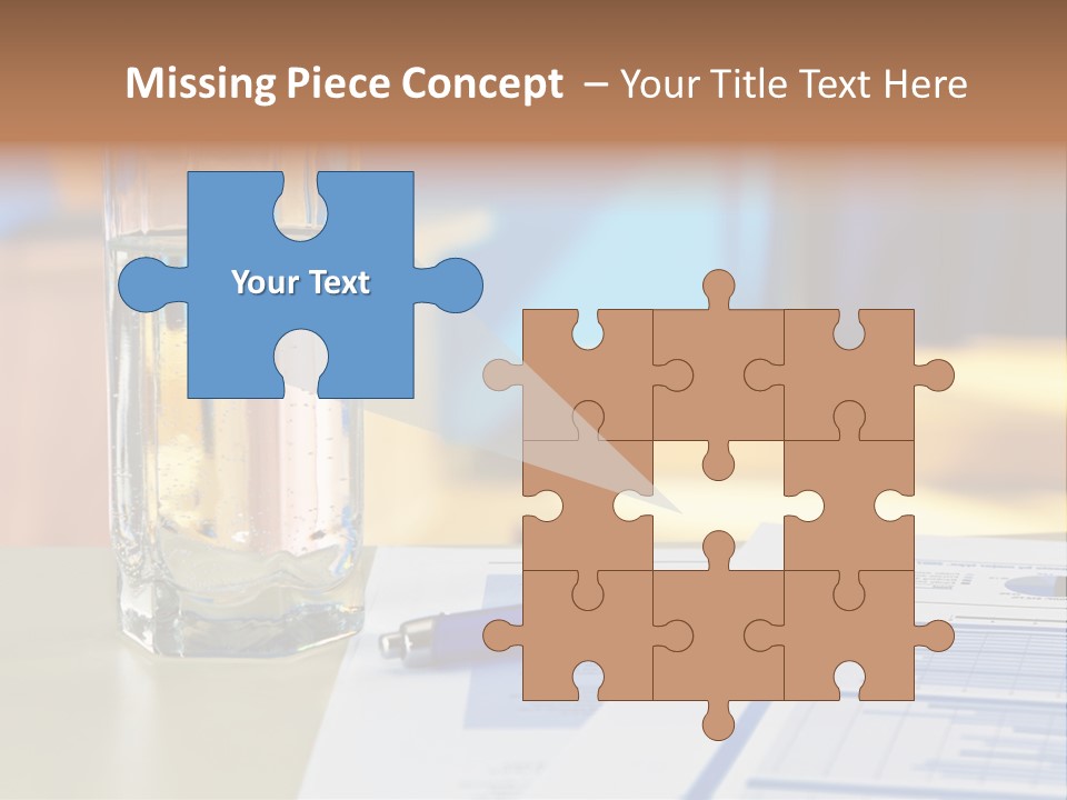 Loneliness Girl Apart PowerPoint Template