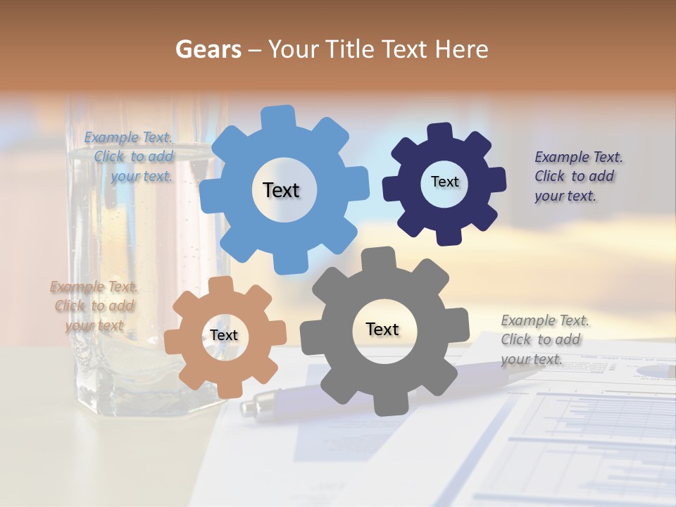 Loneliness Girl Apart PowerPoint Template