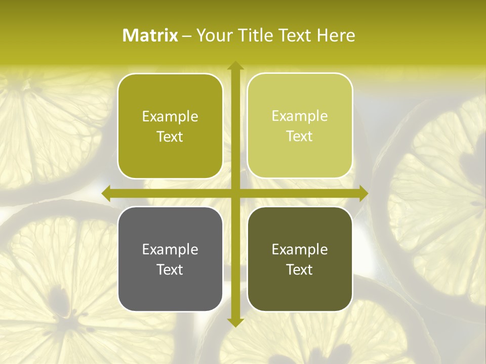 Ripe Tasty Wallpaper PowerPoint Template