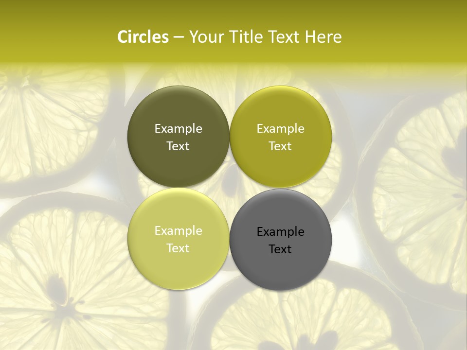 Ripe Tasty Wallpaper PowerPoint Template