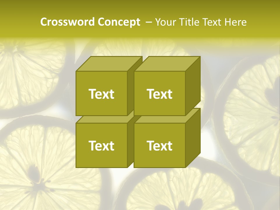 Ripe Tasty Wallpaper PowerPoint Template