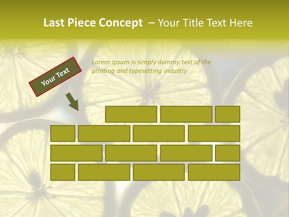 Ripe Tasty Wallpaper PowerPoint Template