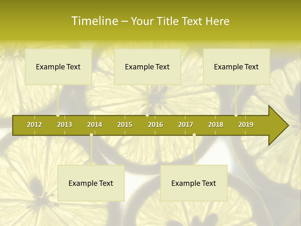 Ripe Tasty Wallpaper PowerPoint Template