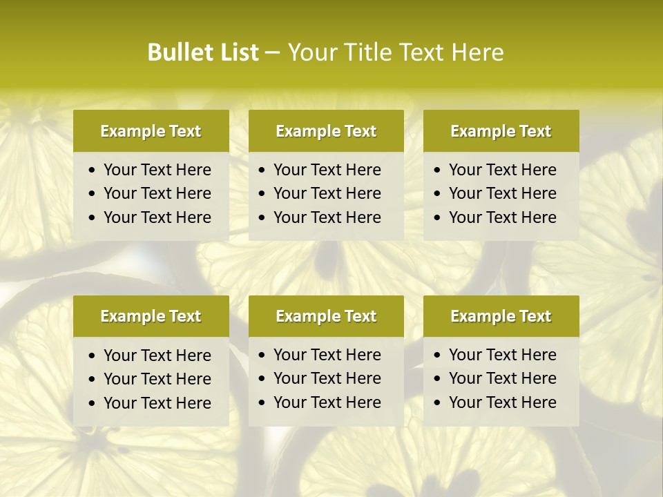 Ripe Tasty Wallpaper PowerPoint Template