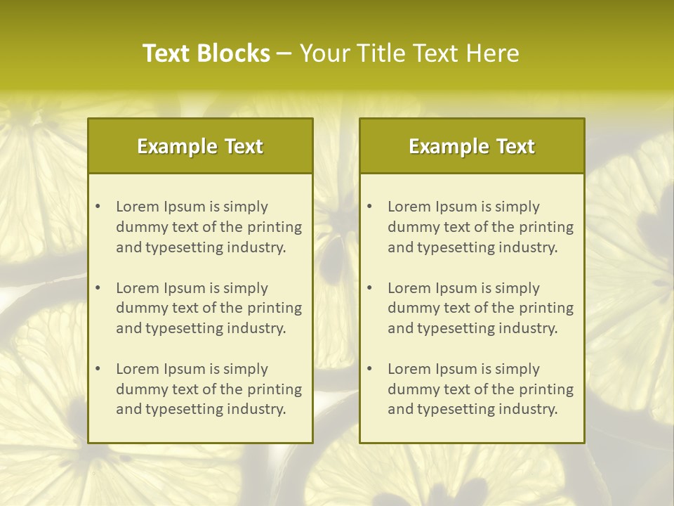 Ripe Tasty Wallpaper PowerPoint Template