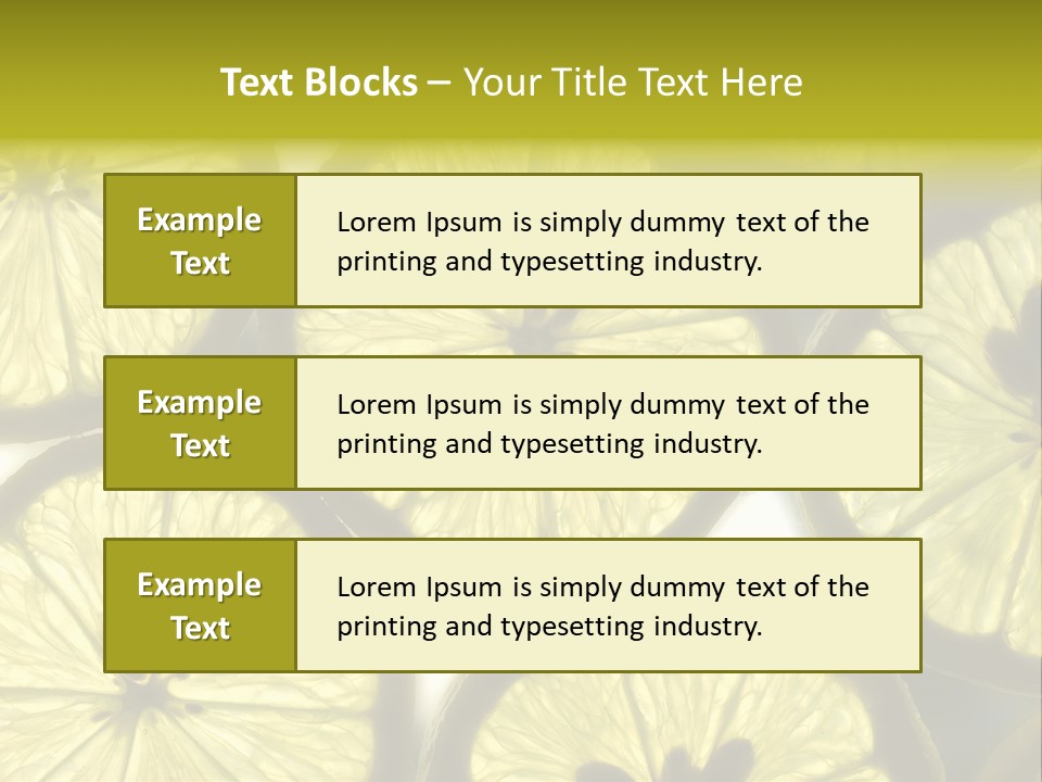 Ripe Tasty Wallpaper PowerPoint Template