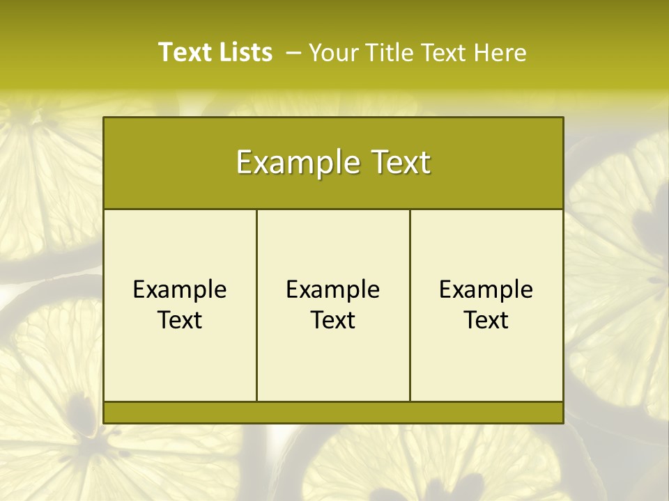 Ripe Tasty Wallpaper PowerPoint Template
