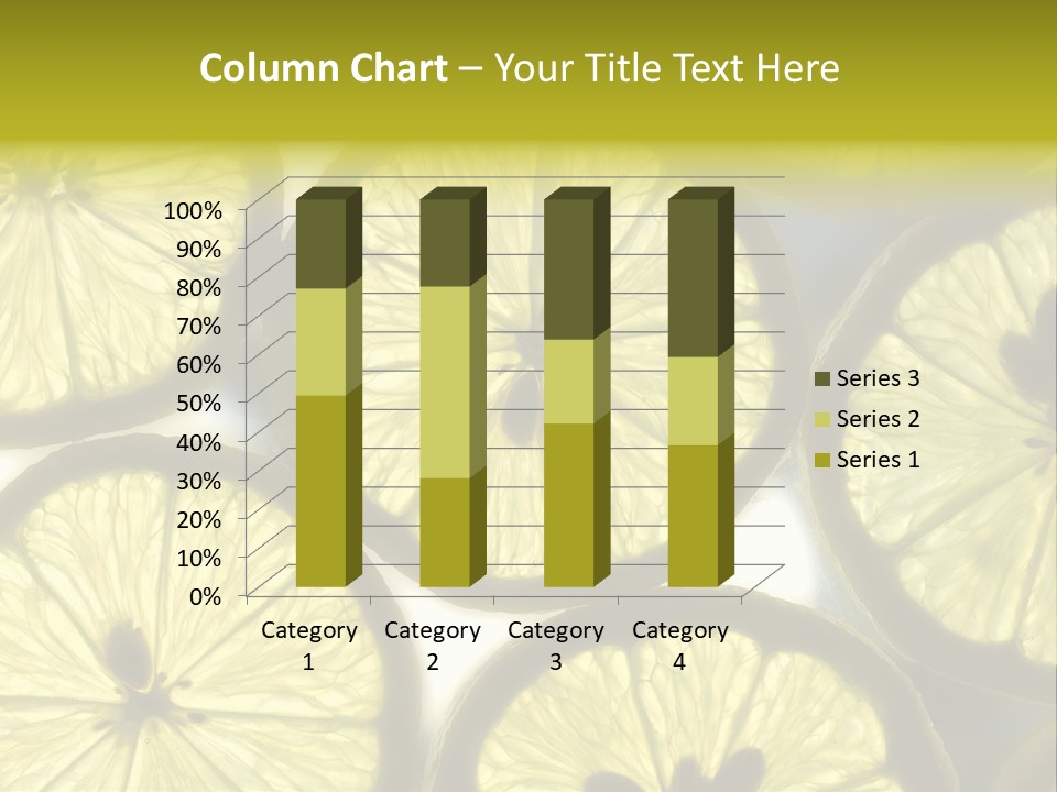 Ripe Tasty Wallpaper PowerPoint Template