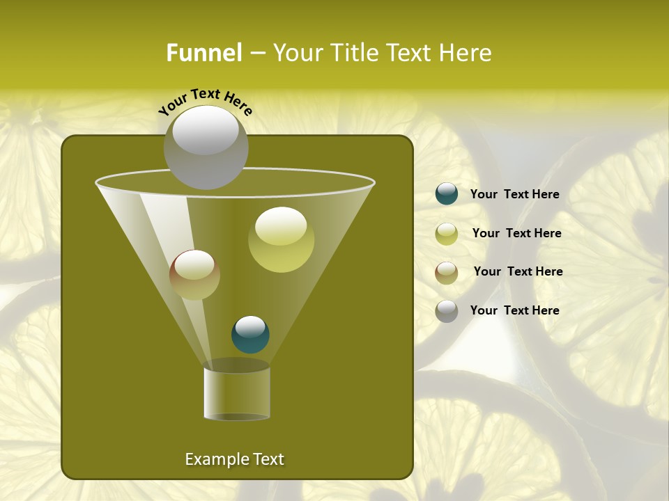 Ripe Tasty Wallpaper PowerPoint Template